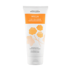 Hilla Hellä 2-in-1 vartalonkuorintaöljy 200 ml