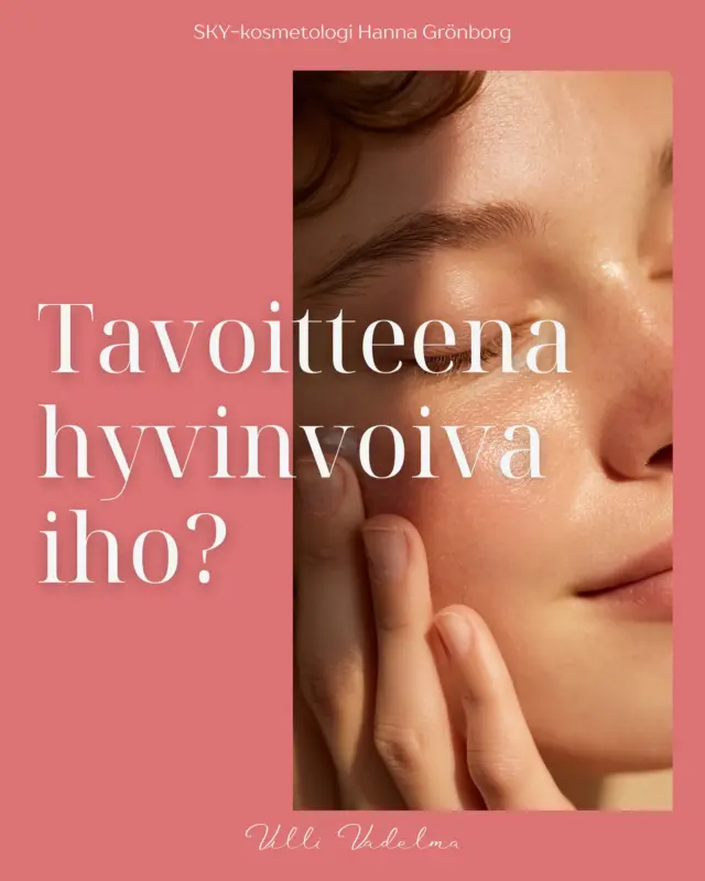 Tavoitteeksi kaunis ja hyvinvoiva iho tänä vuonna? Ota haaste vastaan!🩷

Löydät kauneushoitolastamme laajan valikoiman hoitoja niin kaunistautumiseen, hyvinvoinnin edistämiseen kuin rentoutumiseenkin.

Varaa aika ja tutustu lisää osoitteessa www.villivadelma.net

Tervetuloa!✨

- Villi Vadelma, Helsinki

#kauneushoitolahelsinki #kosmetologihelsinki #luonnonkosmetiikka #kauneushoitolakumpula #ihonhoito